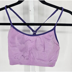 C9 by Champion Womens Sz L Low Impact Sports Bra Racerback Light Purple